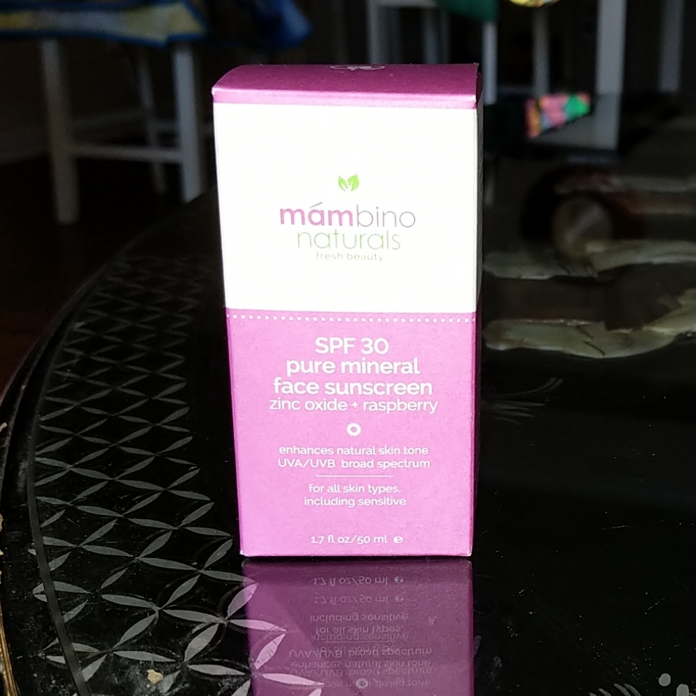 Mambino- 1.7oz SPF 30 pure mineral face sunscreen